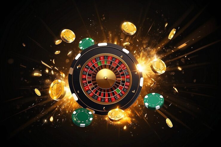 sibukbet Dealer and wheel on screen